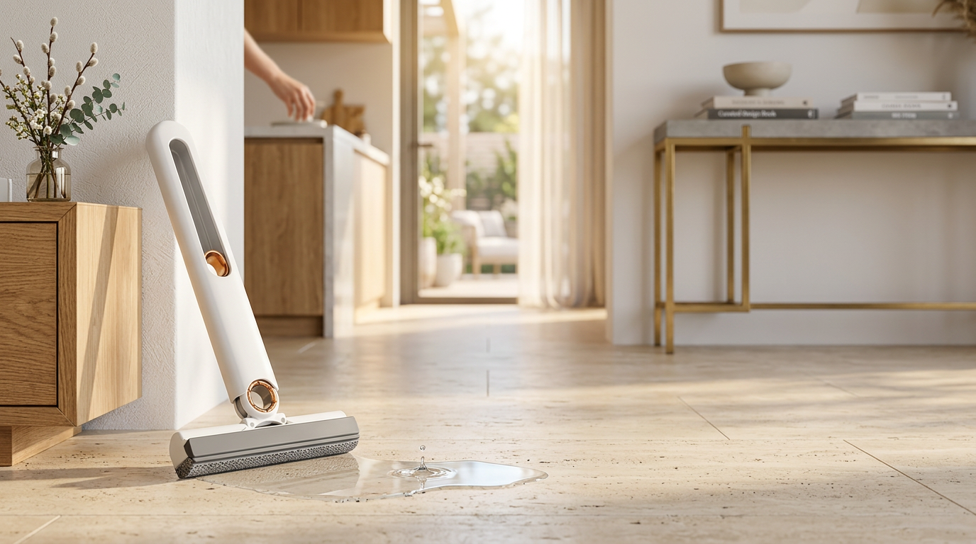 Renove seu Lar na Primavera com FlexMop™ Mini: Brilho Leve