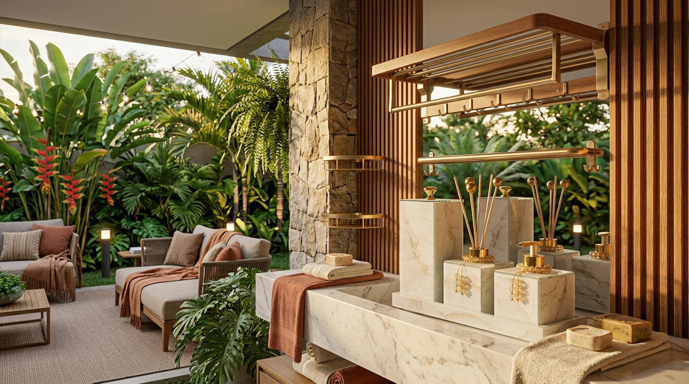 Mármore Fior: Elegância Jardim ao Banho, Sofisticação Inigualável